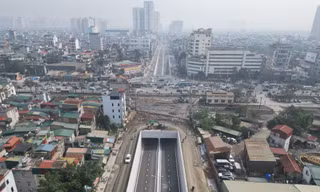 Hầm chui 780 tỷ đồng ở Hà Nội chạy nước rút về đích 