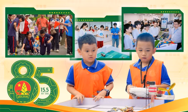 85 năm thành lập Đội TNTP Hồ Chí Minh: Thế hệ Alpha lớn lên cùng công nghệ sáng tạo