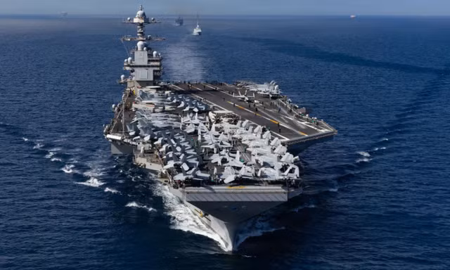 Mỹ điều động siêu tàu sân bay USS Ford đến Caribe