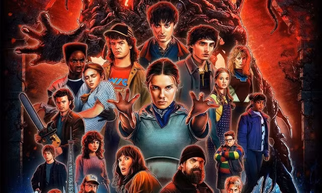 Stranger Things 5 bùng nổ: Vượt mặt Wednesday, nhưng vẫn xếp sau Squid Game 2