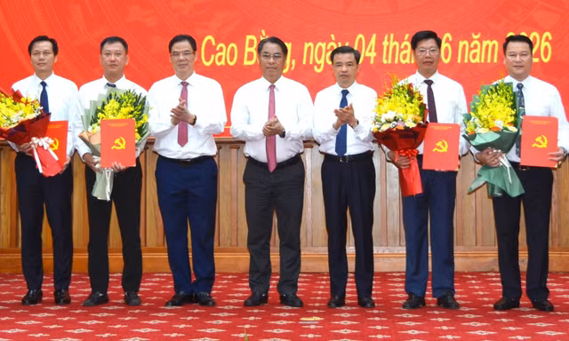 Cao Bằng điều động, bổ nhiệm nhiều cán bộ chủ chốt