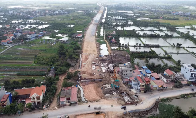 Xuyên Tết thi công dự án kết nối các khu công nghiệp ở Hải Phòng
