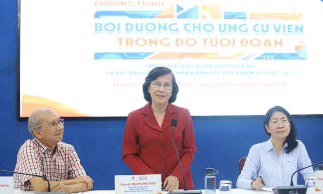 Nguyên lãnh đạo TPHCM chia sẻ 'bí kíp' với ứng cử viên đại biểu Quốc hội trong độ tuổi Đoàn