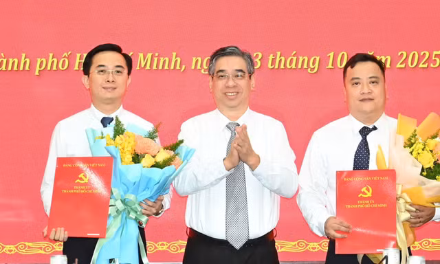 Bổ nhiệm hai Thư ký Bí thư Thành ủy TPHCM Trần Lưu Quang 