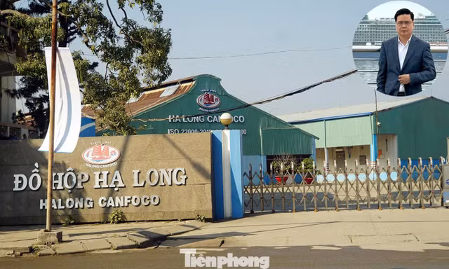 Bị can Trương Sỹ Toàn (ảnh nhỏ) - Tổng Giám đốc Công ty CP Đồ hộp Hạ Long.