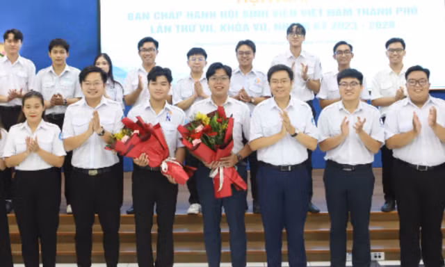 Hội Sinh viên TPHCM có thêm 2 Phó Chủ tịch mới