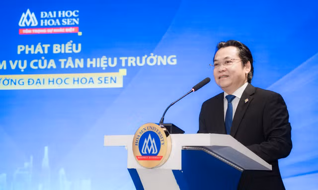 PGS.TS Nguyễn Hữu Huy Nhựt làm Hiệu trưởng Trường Đại học Hoa Sen