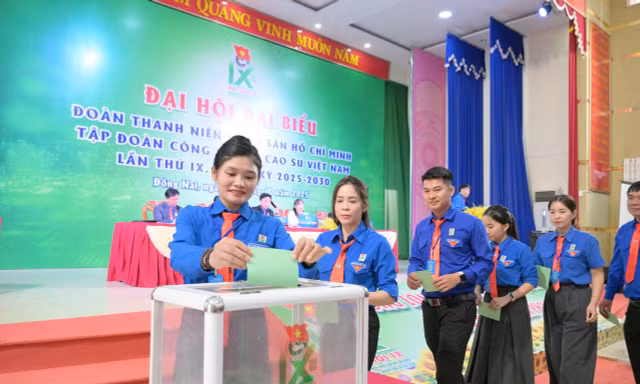 Đại hội Đoàn Thanh niên VRG nhiệm kỳ 2025–2030: Đồng lòng – Đổi mới – Đột phá – Tiên phong 