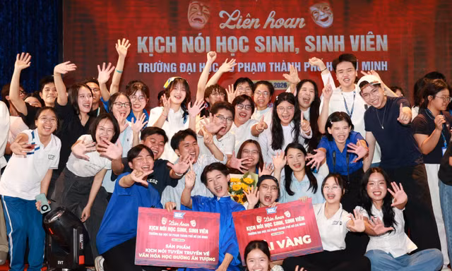 Sôi nổi 12 giờ thi tài kịch nói học sinh, sinh viên