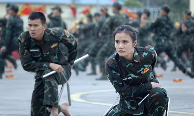 Thanh niên Binh chủng Đặc công là lực lượng chiến đấu đặc biệt tinh nhuệ