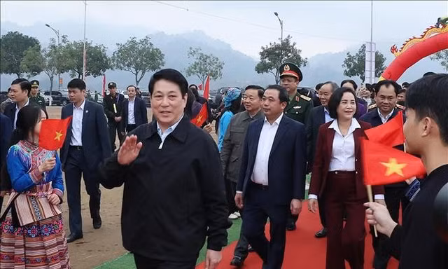 Chủ tịch nước Lương Cường dự lễ phát động Tết trồng cây năm 2026