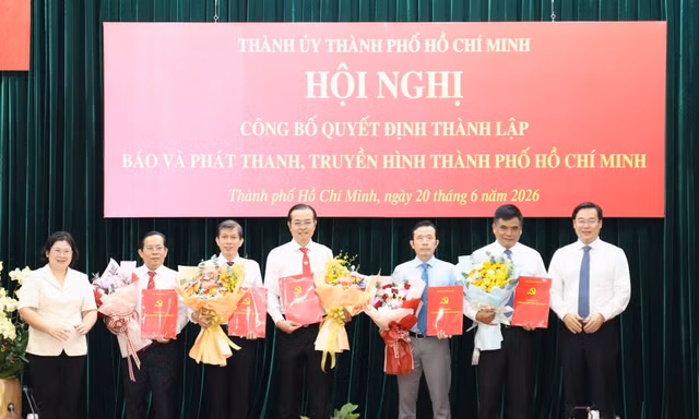 Chính thức thành lập Cơ quan Báo và phát thanh, truyền hình TPHCM