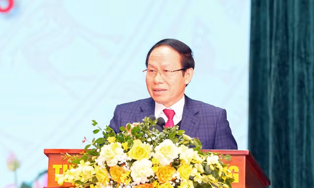 Ông Lê Ngọc Châu - Bí thư Thành ủy Hải Phòng. 