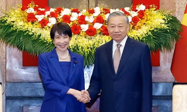 Tổng Bí thư, Chủ tịch nước Tô Lâm tiếp Thủ tướng Nhật Bản Takaichi Sanae 