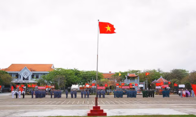 Ra quân huấn luyện năm 2026 tại quần đảo Trường Sa