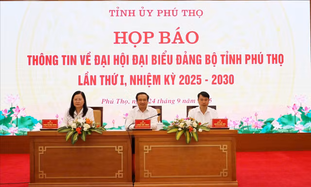 500 đại biểu dự Đại hội Đảng bộ tỉnh Phú Thọ