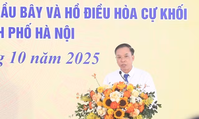 Hà Nội khởi công dự án hơn 972 tỷ phục vụ tiêu thoát nước khu vực Long Biên