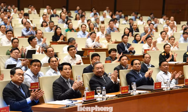 Tổng Bí thư Tô Lâm dự hội nghị toàn quốc quán triệt 4 nghị quyết quan trọng của Bộ Chính trị