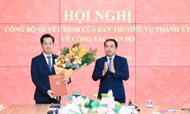 Bí thư phường Hoàn Kiếm giữ chức Trưởng Ban Tổ chức Thành ủy Hà Nội