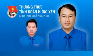 Thường trực Tỉnh Đoàn Hưng Yên khóa I, nhiệm kỳ 2025-2030