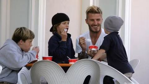 David Beckham luôn tuân thủ chế độ ăn mà mình đã đặt ra.