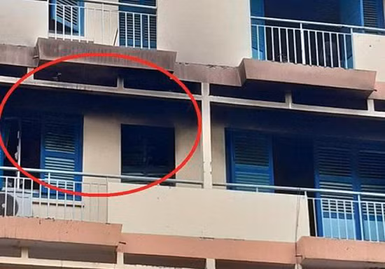 Khu vực xảy ra vụ hỏa hoạn.