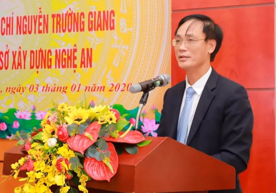 Nghệ An bổ nhiệm tân Giám đốc Sở Xây dựng