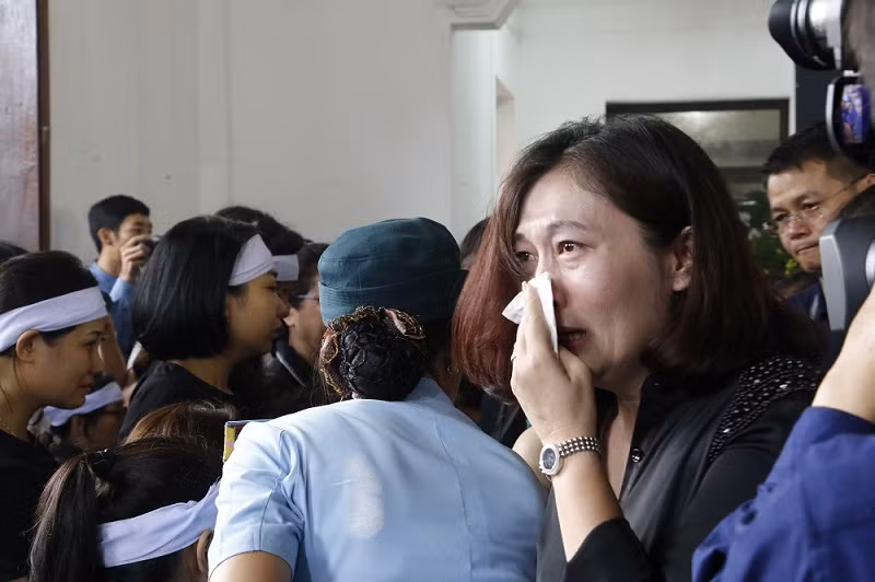 Thắm đượm tình quân dân trong lễ truy điệu hai phi công Su-22