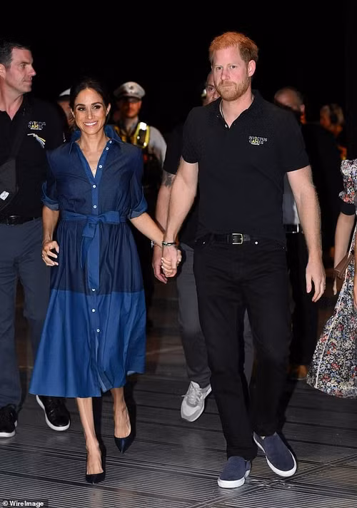 Harry và Meghan tham gia Thế vận hội Invictus ở Dusseldorf vào tháng 9/2023. Ảnh: WireImage.