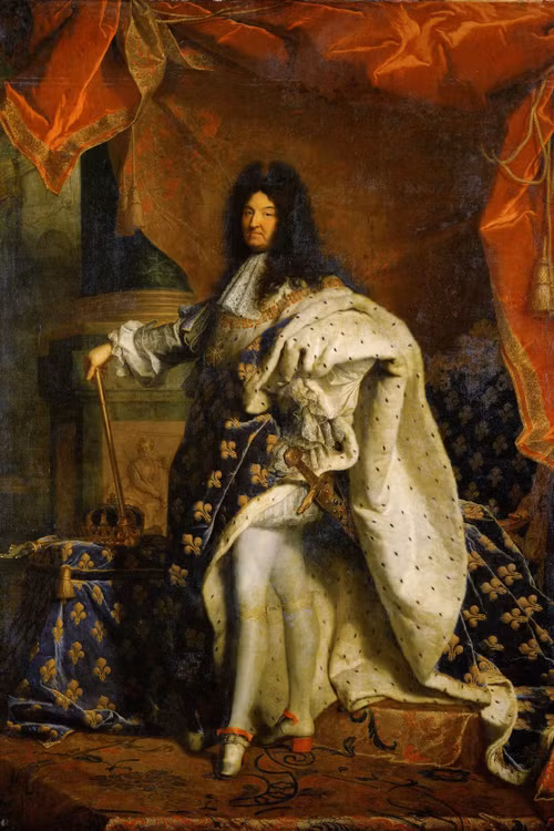 Vua Louis XIV đi giày cao gót đỏ. Ảnh: Getty Images.