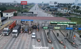 Hiện trạng trạm thu phí trên quốc lộ 5 vừa có đề xuất di dời 