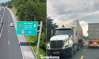 Nghịch lý: Cao tốc Bắc Giang - Lạng Sơn vắng tanh, xe chạy QL1A đông nghịt