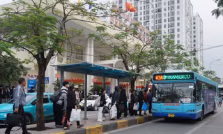 Xe buýt phục vụ hơn 240.000 hành khách dịp Tết Dương lịch