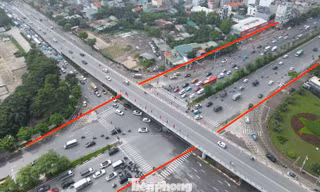 Hà Nội: Thực trạng nút giao thông Cổ Linh sẽ khởi công hầm chui vào ngày 3/9