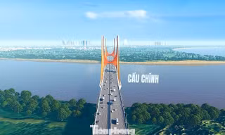 VIDEO toàn cảnh cầu Ngọc Hồi hơn 10 nghìn tỷ được thiết kế theo ý tưởng "Cổng mặt trời"