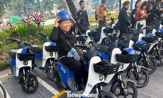 Hà Nội: Xe đạp điện trong vành đai 1 đang ở giai đoạn trải nghiệm 