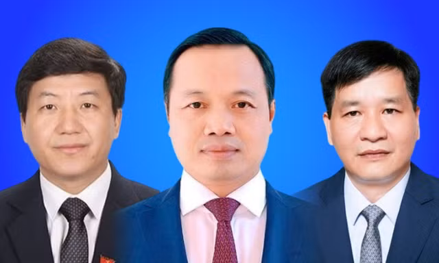 Chân dung Bí thư, các Phó Bí thư Tỉnh ủy Điện Biên