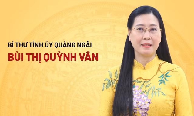 Chi tiết nhân sự Thường trực Tỉnh ủy Quảng Ngãi nhiệm kỳ 2025 – 2030