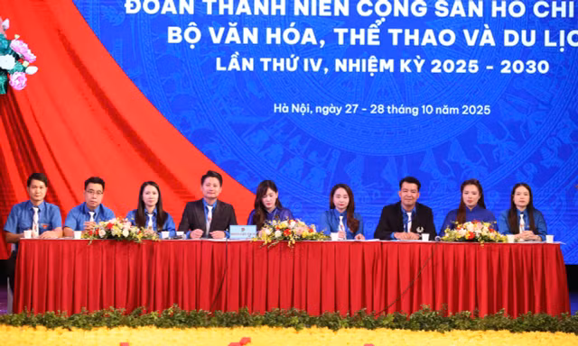 200 đại biểu dự Đại hội Đoàn TNCS Hồ Chí Minh Bộ Văn hóa, Thể thao và Du lịch lần thứ IV