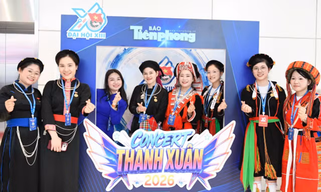 Sắc màu dân tộc tại Đại hội Đoàn toàn quốc lần thứ XIII