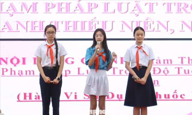 Đại biểu trẻ em hiến kế xây dựng Đà Nẵng thân thiện, bình đẳng