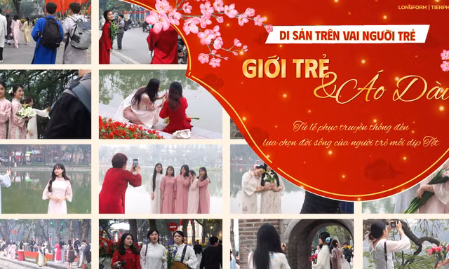 Di sản trên vai người trẻ: Giới trẻ và áo dài