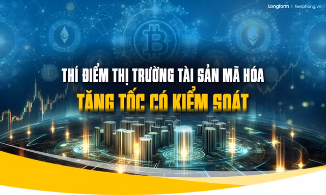 Thí điểm thị trường tài sản mã hóa: Tăng tốc có kiểm soát