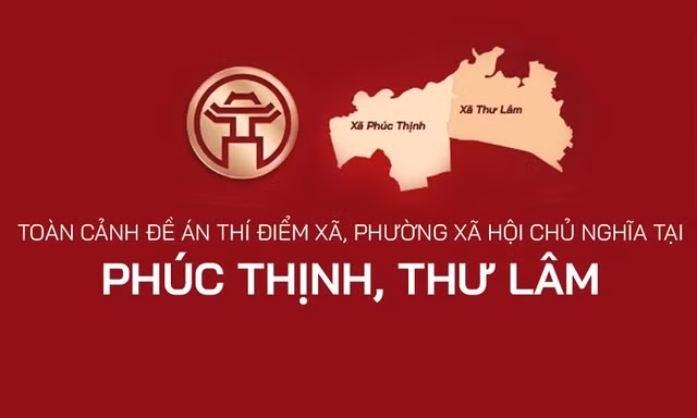 Toàn cảnh Đề án thí điểm xã, phường xã hội chủ nghĩa tại Phúc Thịnh, Thư Lâm