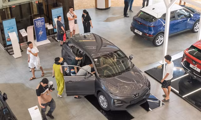 Trụ cột mới xe thuần điện dẫn dắt thị trường ô tô Việt