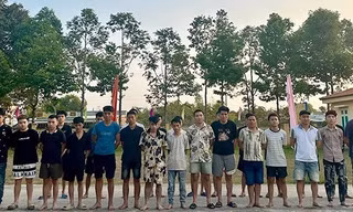 Đồng Tháp bắt giữ 27 người nhập cảnh trái phép từ Campuchia