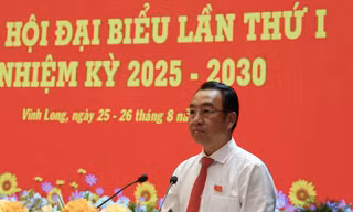 Ông Lữ Quang Ngời làm Bí thư Đảng ủy UBND tỉnh Vĩnh Long nhiệm kỳ mới