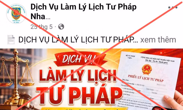 Những thủ đoạn lừa đảo cấp phiếu lý lịch tư pháp khiến người dân dễ sập bẫy