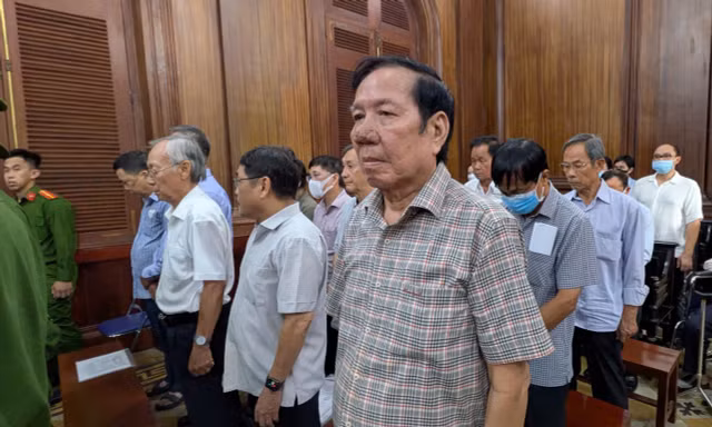 Bị cáo Lê Quang Thung.