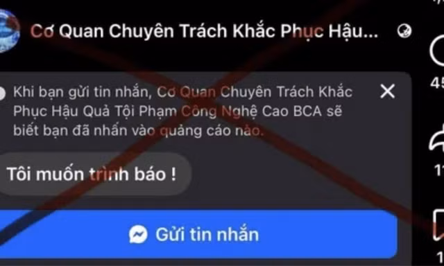 Hình ảnh lãnh đạo Công an tỉnh Quảng Trị bị cắt ghép với mục đích lừa đảo